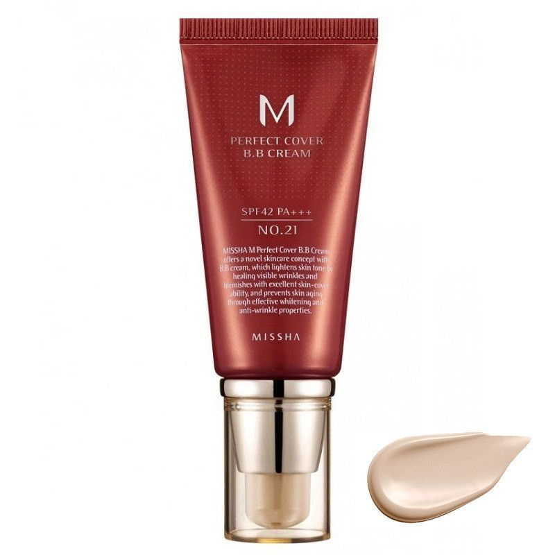 BB Крем тон 21 Missha M Perfect Cover BB Cream 50 мл. #1