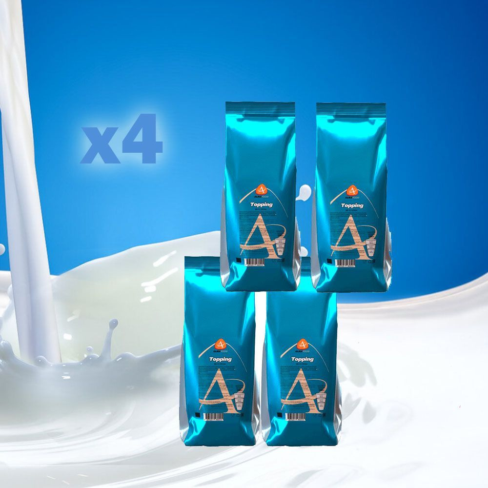 Молочный топпинг "ALMAFOOD MILK DRINK", пакет, 4 шт / 4 кг #1