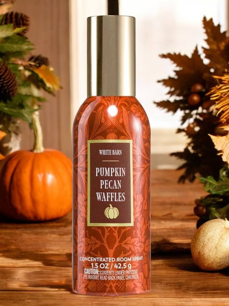 Концентрированный спрей для помещений Bath & Body Works Pumpkin Pecan Waffles Spray  #1