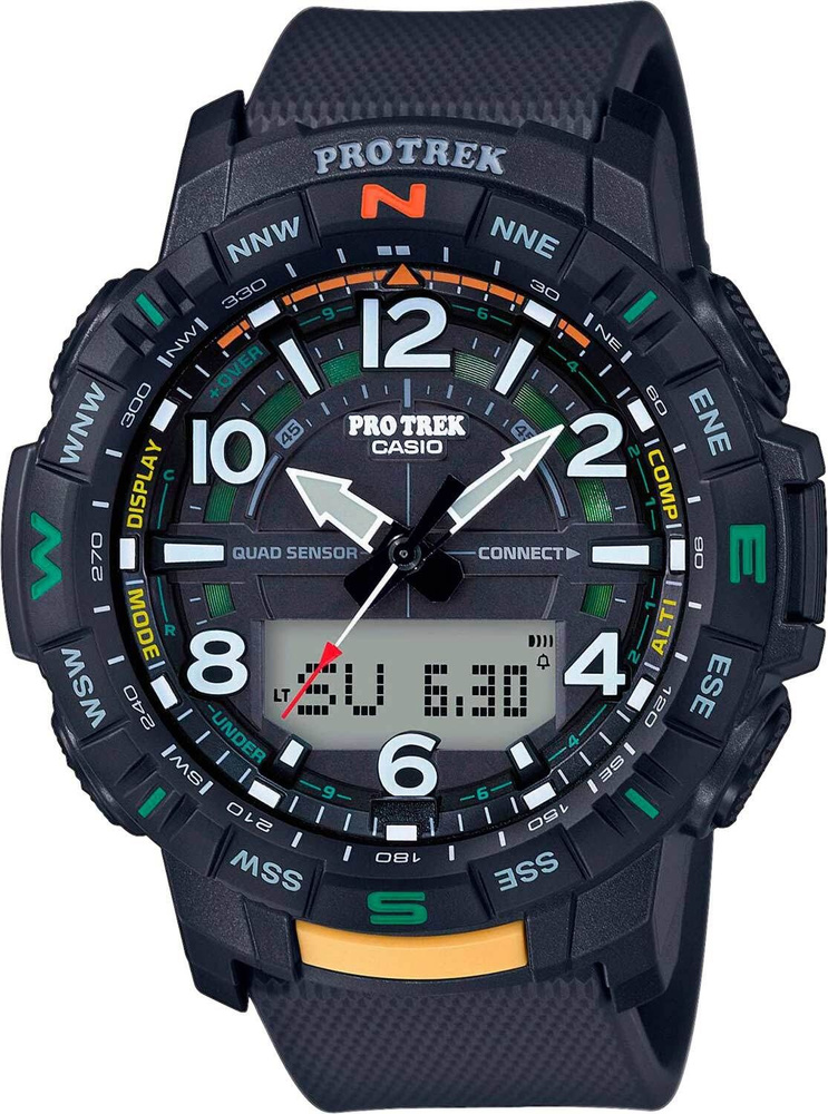 Мужские наручные часы Casio Pro-Trek PRT-B50-1 с гарантией #1