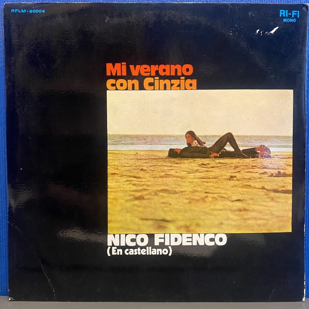 Nico Fidenco Mi Verano Con Cinzia Castellano. EX+ ПЕРВЫЙ ПРЕСС! 1970 LP Виниловая пластинка  #1