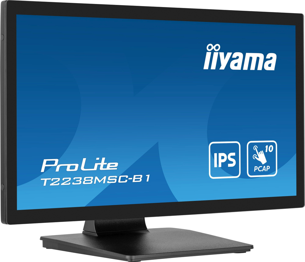 iiyama 22" Монитор T2238MSC-B1, черный #1