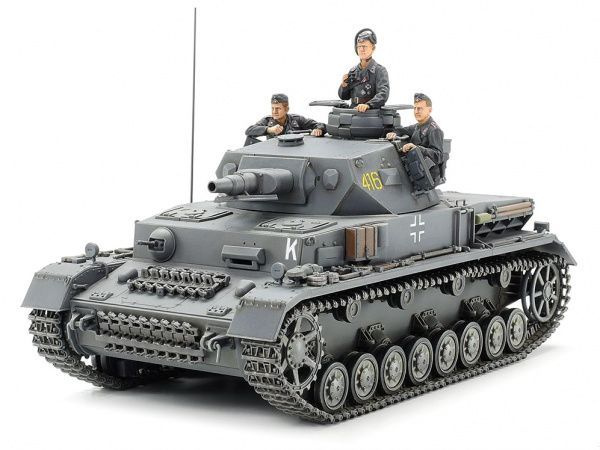 35374 Tamiya немецкий средний танк Panzerkampfwagen IV Ausf.F (1:35) #1