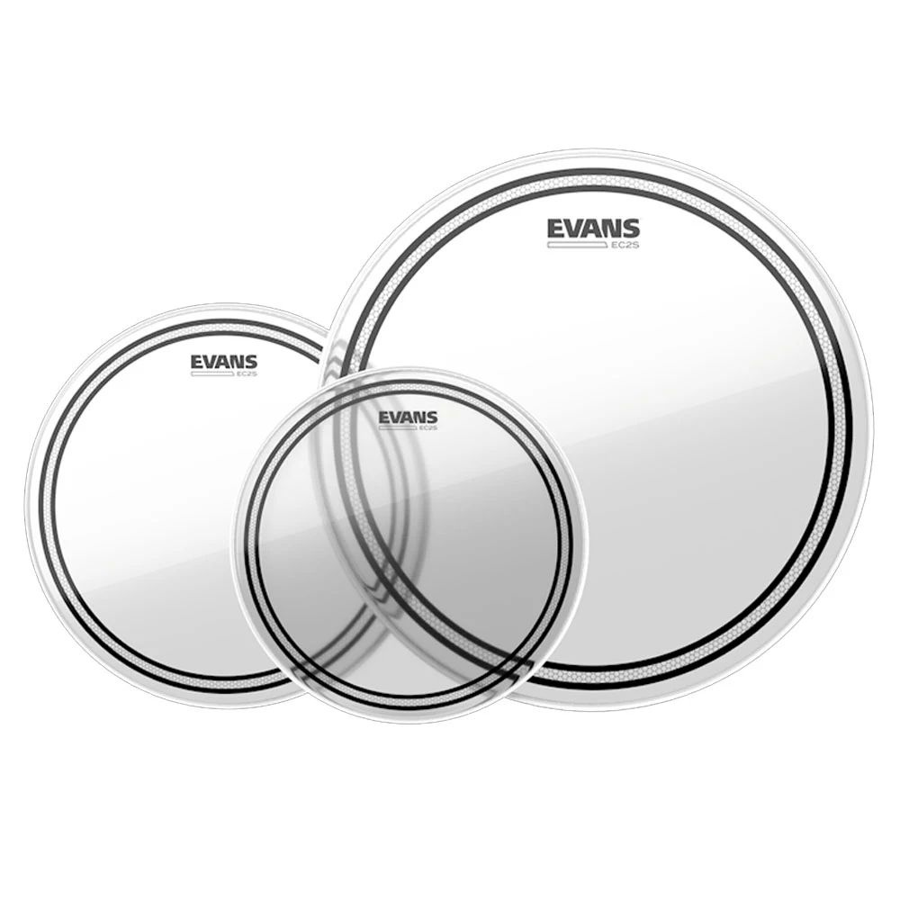 Комплект пластиков Evans ETP-EC2SCLR-F EC2S Clear Fusion Tom Pack #1