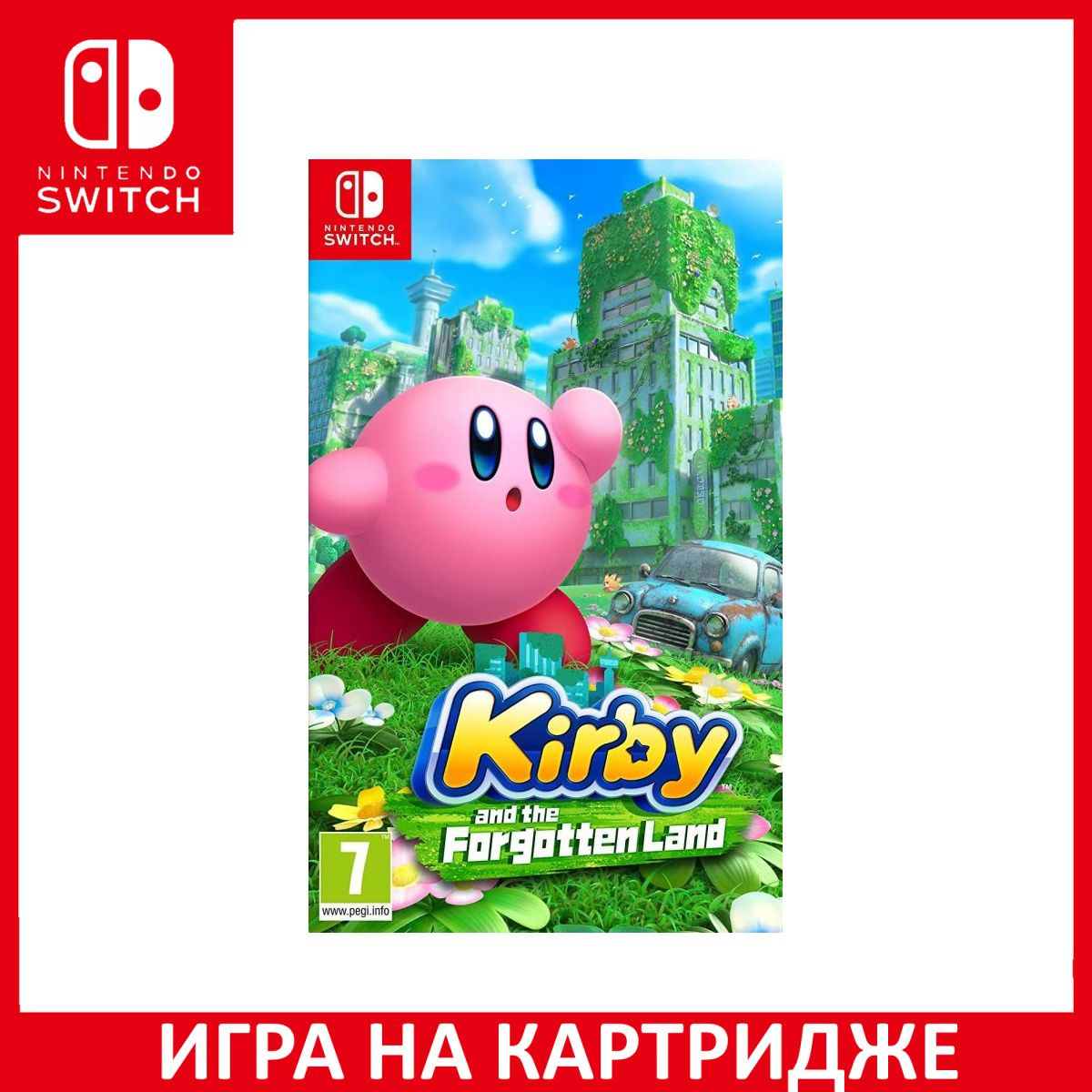 Игра на Картридже Kirby and the Forgotten Land (Switch)