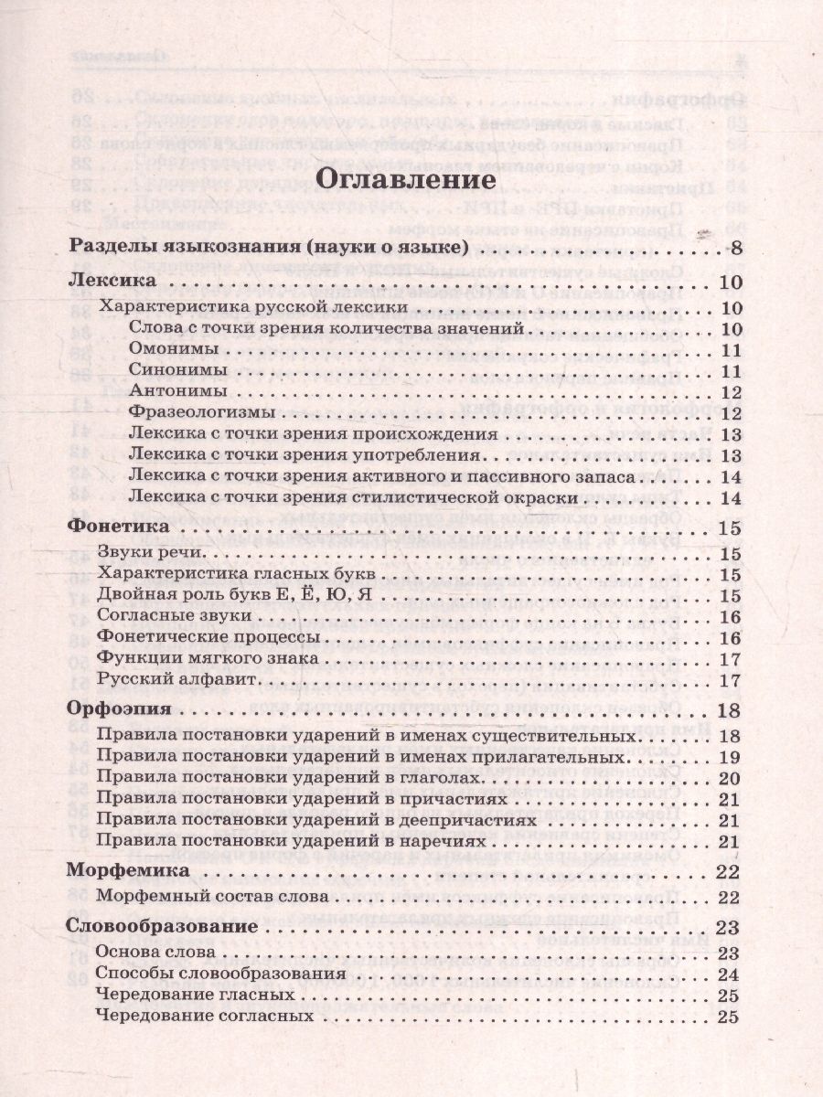 «ЕГЭ, ОГЭ, ВПР Русский язык. Большой справочник для подготовки» — фото 4