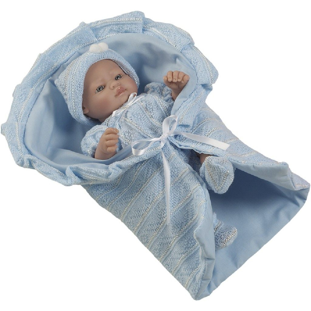 Кукла Berbesa виниловая 27см Пупс новорожденный в пакете (2502AK)  #1