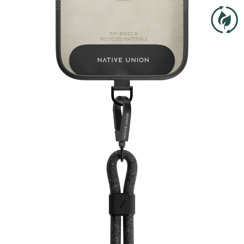 Шнурок для смартфона Native Union CITY SLING, 30 см, черный #1