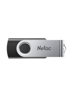 Netac USB-флеш-накопитель Netac U505 128 ГБ, серебристый, черный #1