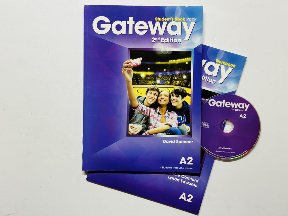 Gateway A2 Second Edition, Второе Издание: Student's Book + Workbook + CD #1