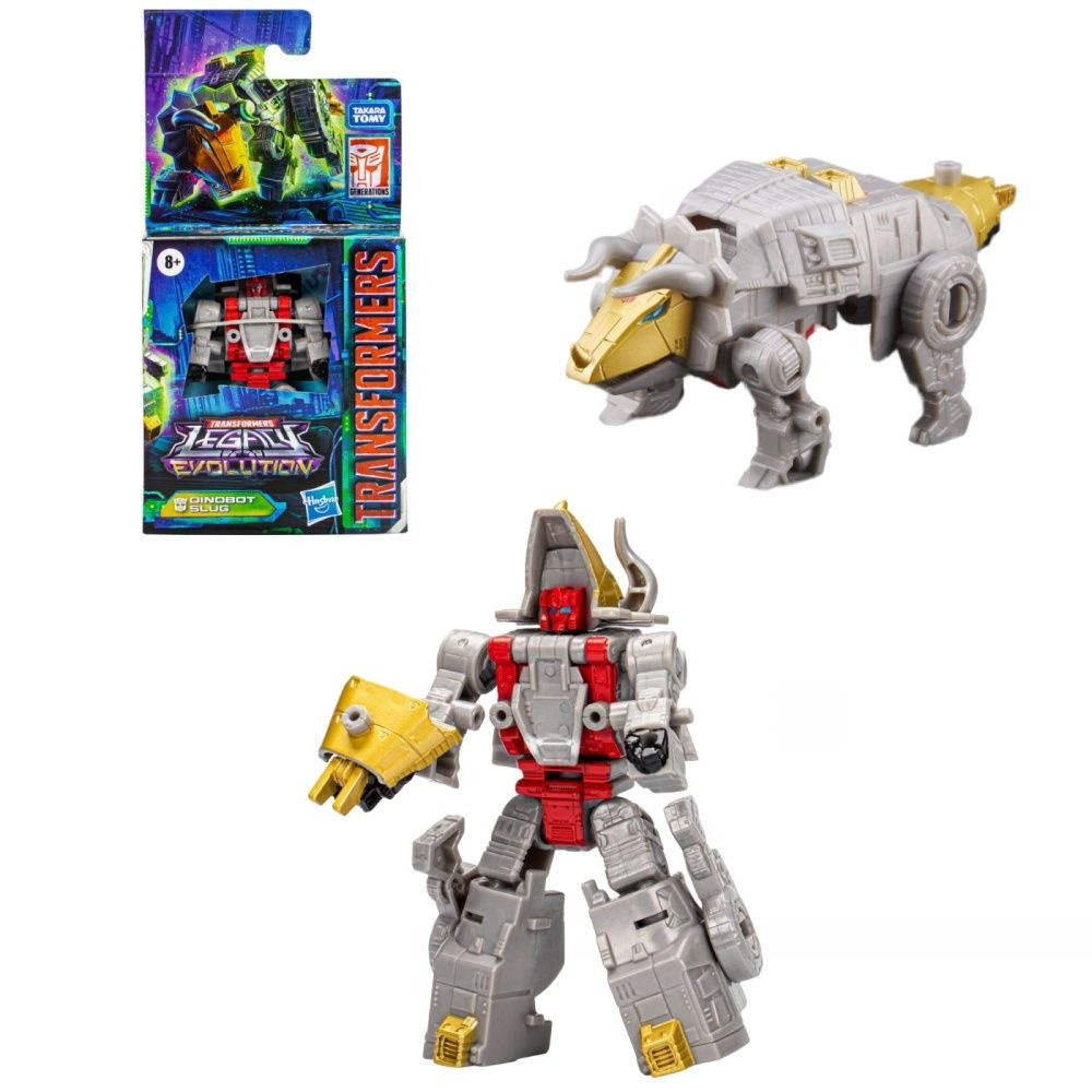 Трансформеры Hasbro Игрушка Legacy Evolution Core Dinobot Slug 3,5 дюйма (9 см) F7178  #1