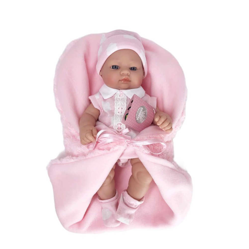 Кукла Berbesa виниловая 27см новорожденный (2504RK) #1