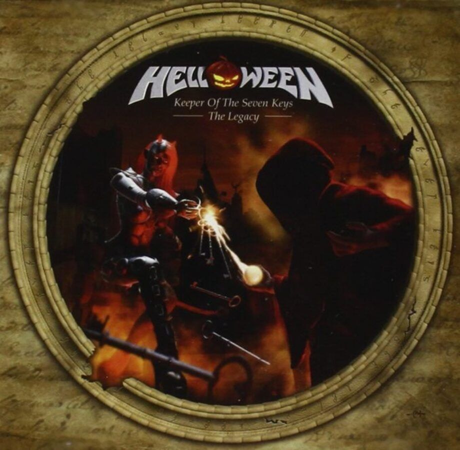 Виниловая пластинка Helloween - Keeper Of The Seven Keys: The Legacy (Orange+White Marble) 2LP  #1