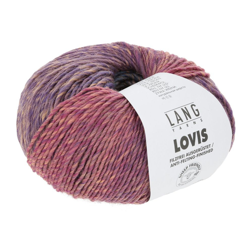 Пряжа для вязания Lang yarns LOVIS, 100% натуральная шерсть мериноса, 1 шт х 50г/170м  #1