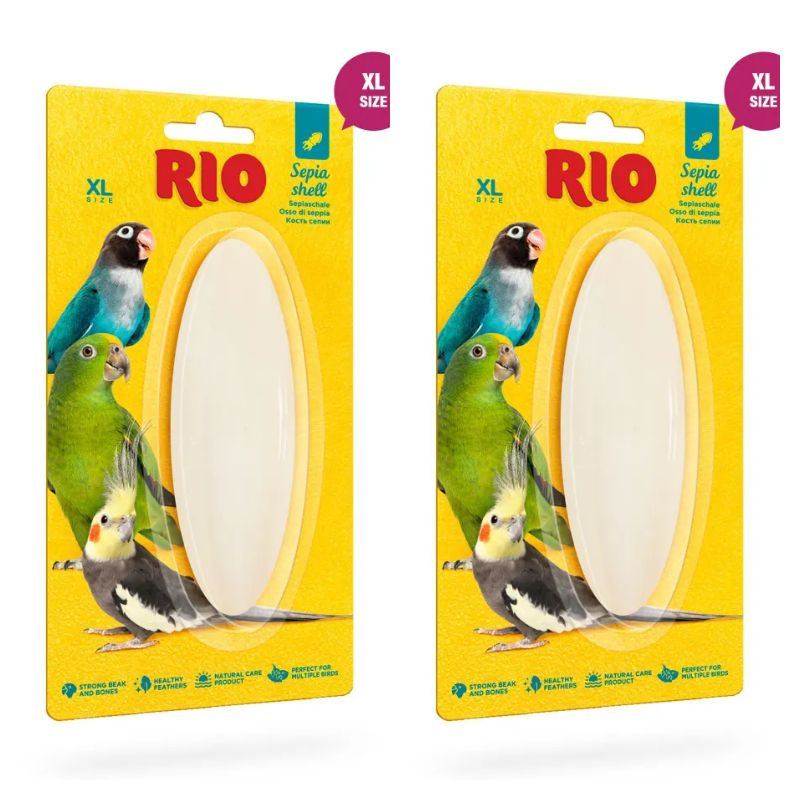 RIO Sepia shell XL кость сепии для средних и крупных попугаев ,25 г,2шт  #1