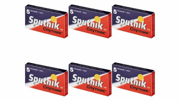 Лезвия Sputnik (5) 6 пачек (30 лезвий) #1