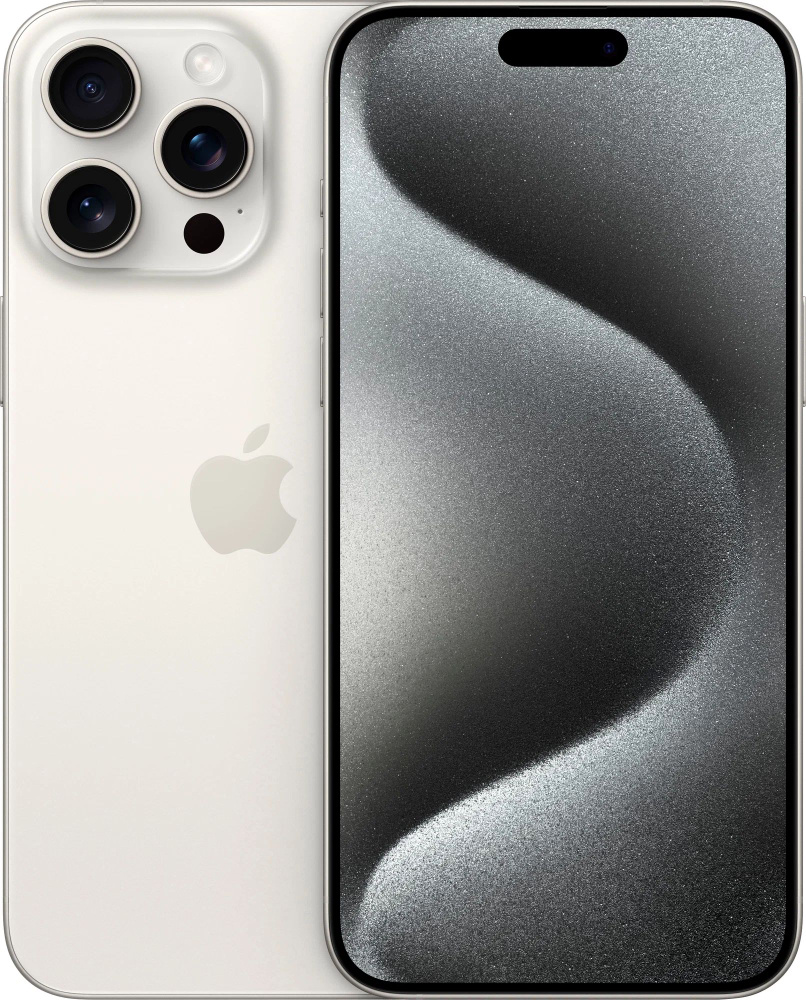 Apple Смартфон Iphone 15 Pro E-SIM 1 ТБ, белый #1