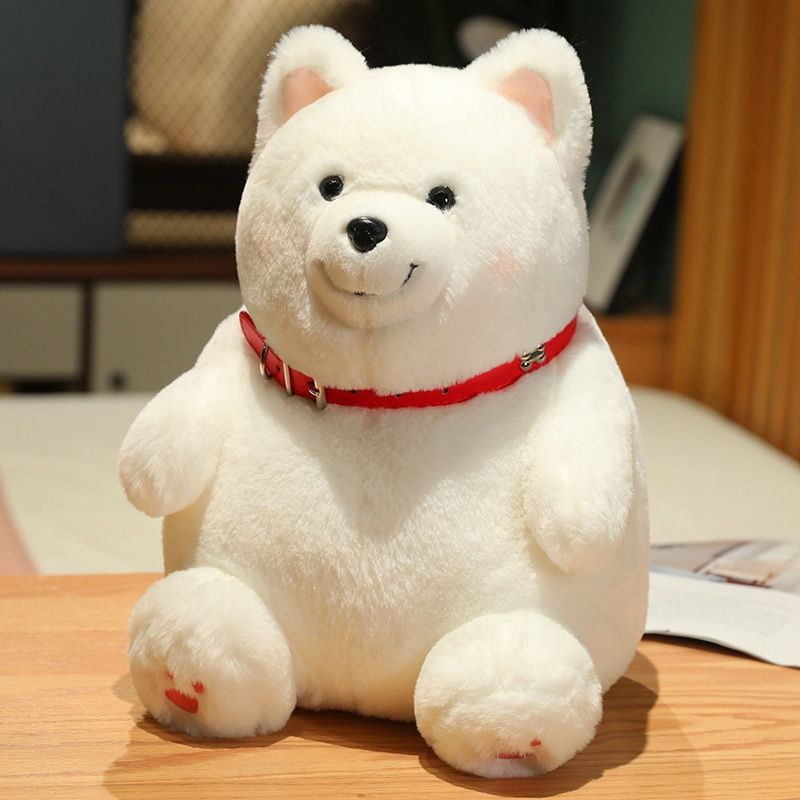 Мягкая игрушка белый медведь #1