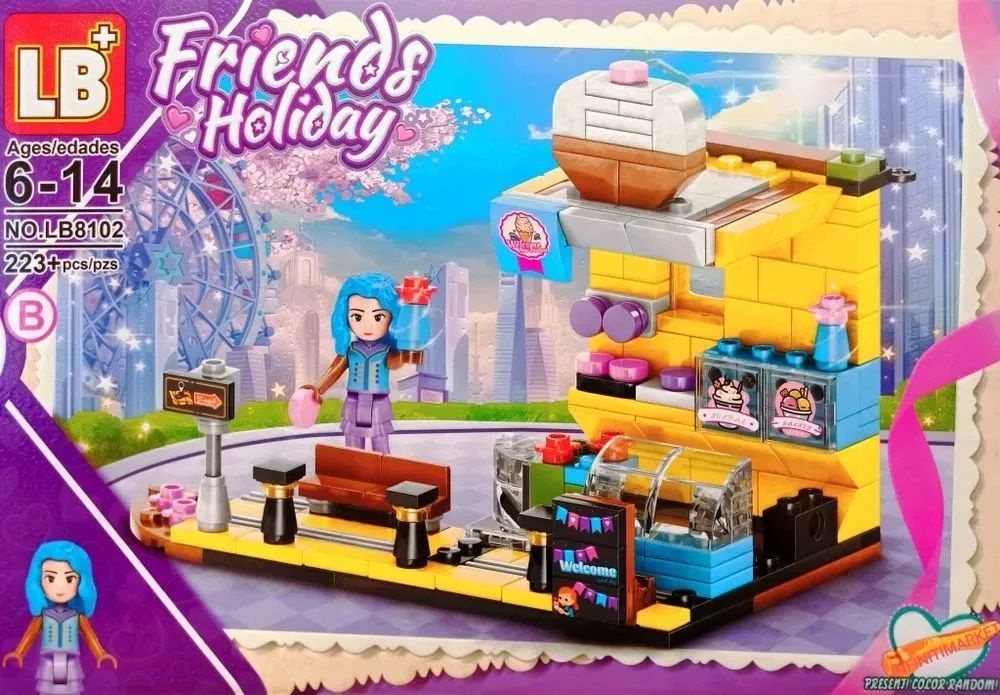 Конструктор "Friends Holiday Магазин Мороженого", 223 детали #1
