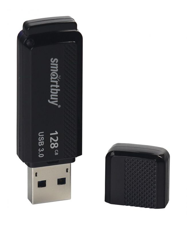 USB-флеш-накопитель Flash Card USB 3.0 128GB Smartbuy Dock 128 ГБ, черный #1