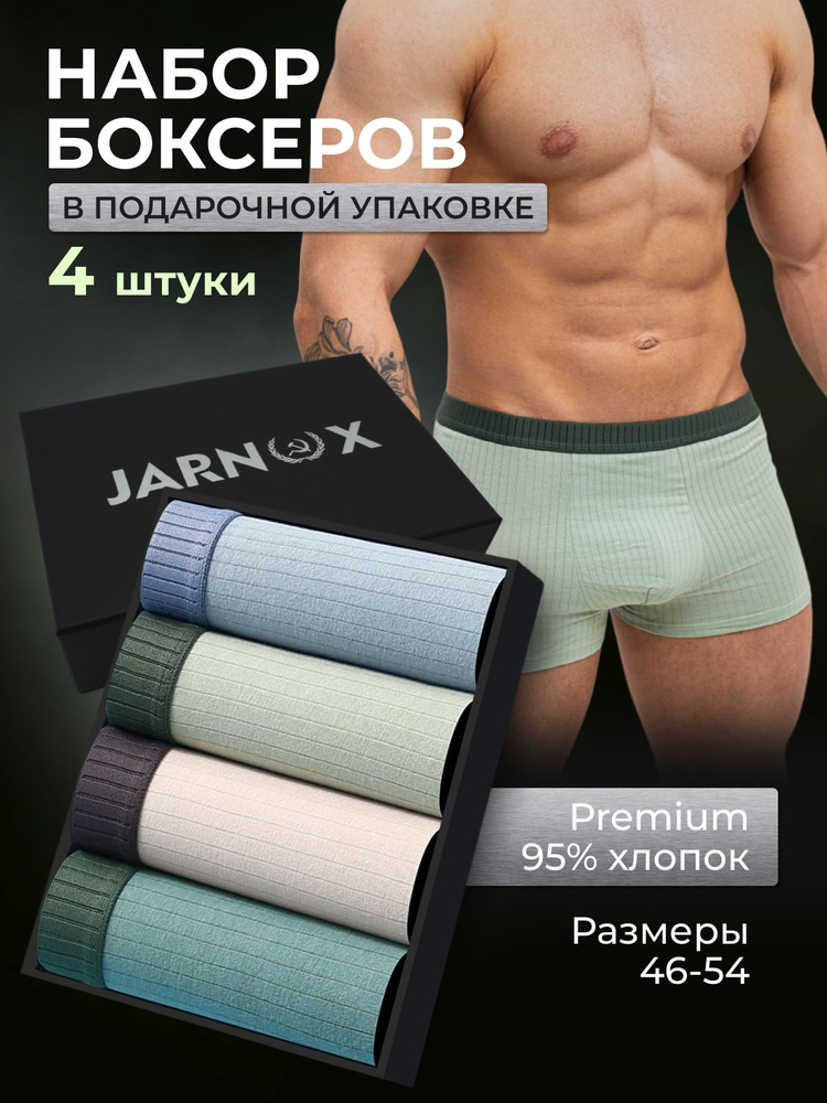 Трусы боксеры JARNOX XXL. Мужской журнал (журнал), 4 шт #1