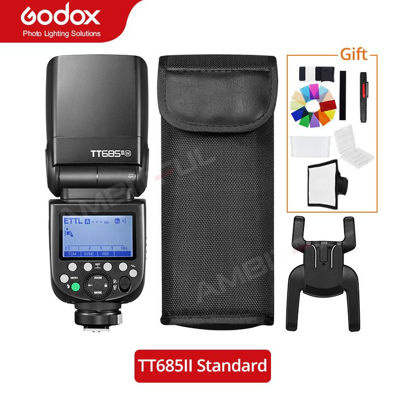 Godox TT685II TTL HSS вспышка камеры Speedlite TT685II-N встроенный 2.4G беспроводной X системы для Nikon #1