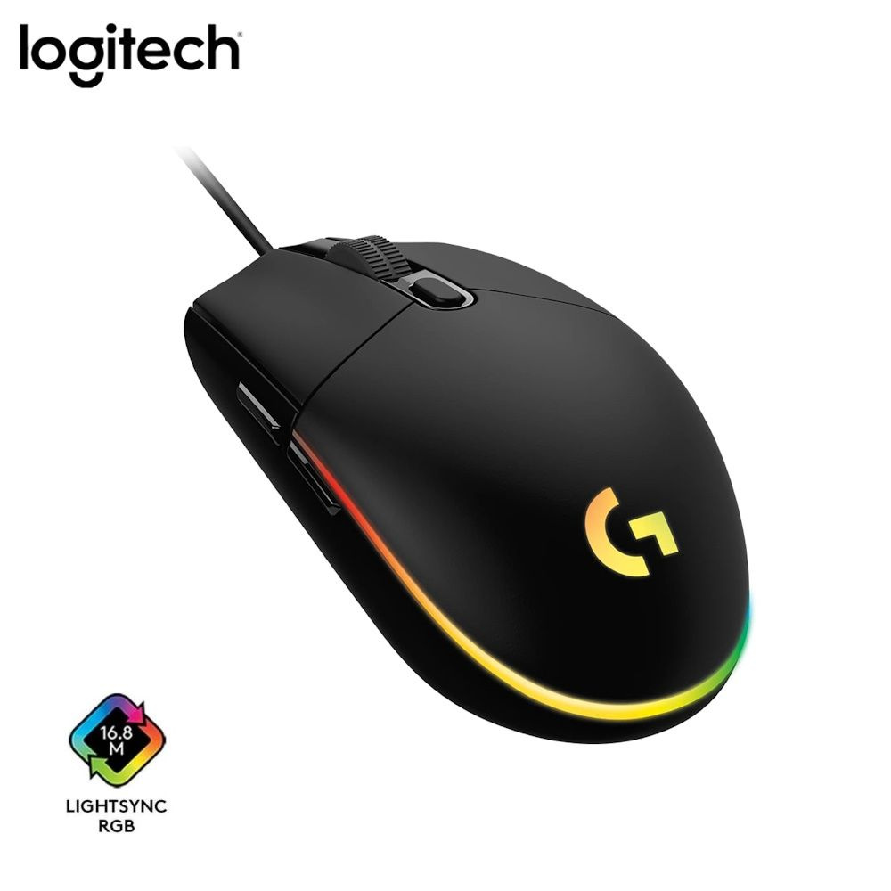 Мышь Logitech G102 LightSync, оптическая, проводная (910-005808) #1