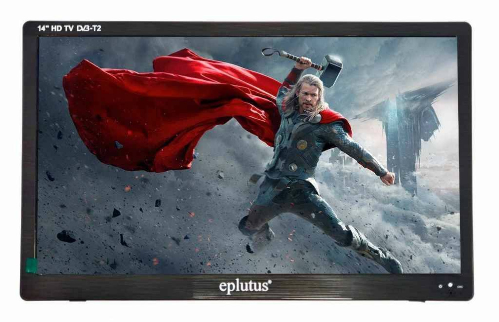 Eplutus Портативный телевизор 14.0" HD, черный #1