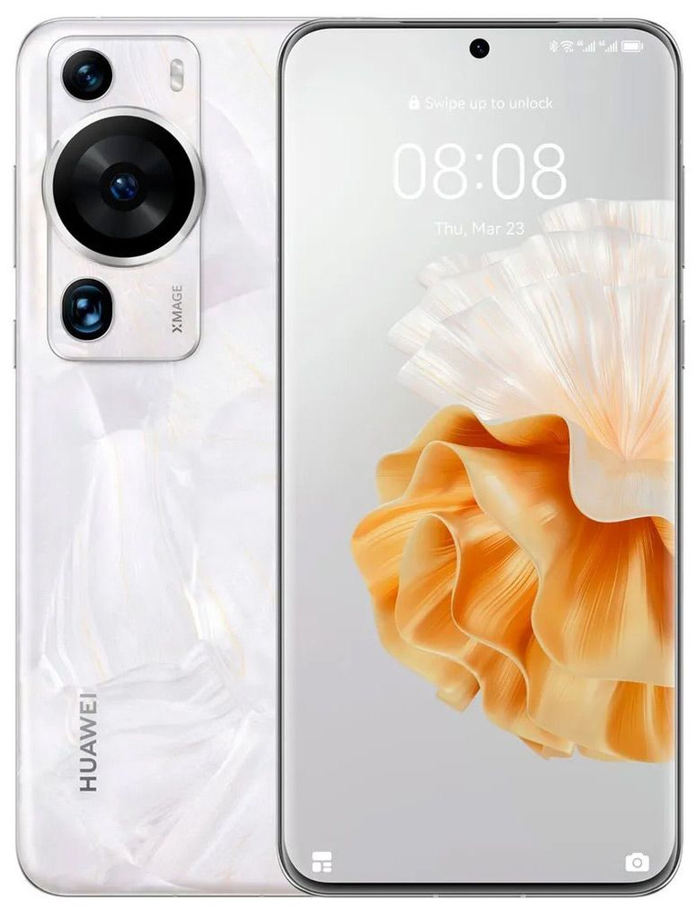 HUAWEI Смартфон P60 Pro 12+512 Gb Rococo Pearl (51097NCR) 12/512 ГБ, перламутровый  #1