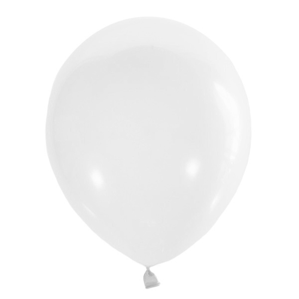 Воздушный шар 5"/13см Пастель WHITE 004 100шт #1