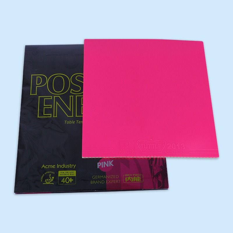 Накладка Tuttle 2013 Positive Energy pink (medium soft) на ракетки для настольного тенниса  #1