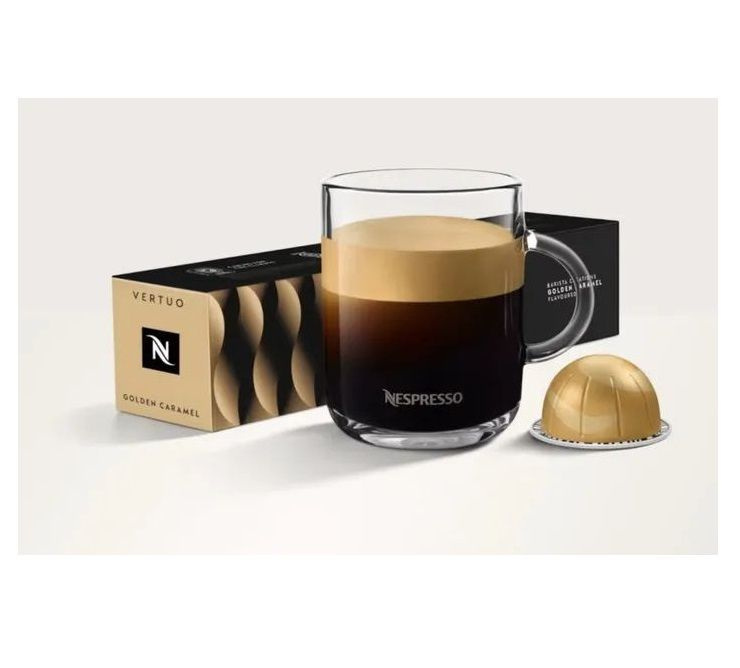 Кофе в капсулах Nespresso Vertuo GOLDEN CARAMEL Barista Creations (объём 230 мл) 10 шт  #1