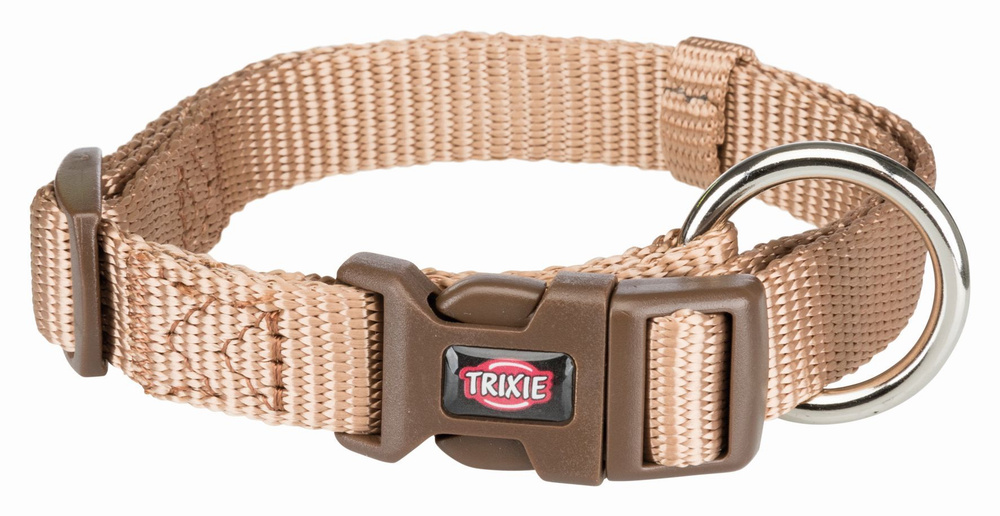 TRIXIE 201514 ошейник Premium S-M 30-45см/15мм, карамель #1