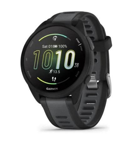 Смарт-часы Garmin Forerunner 165 Music, черные #1