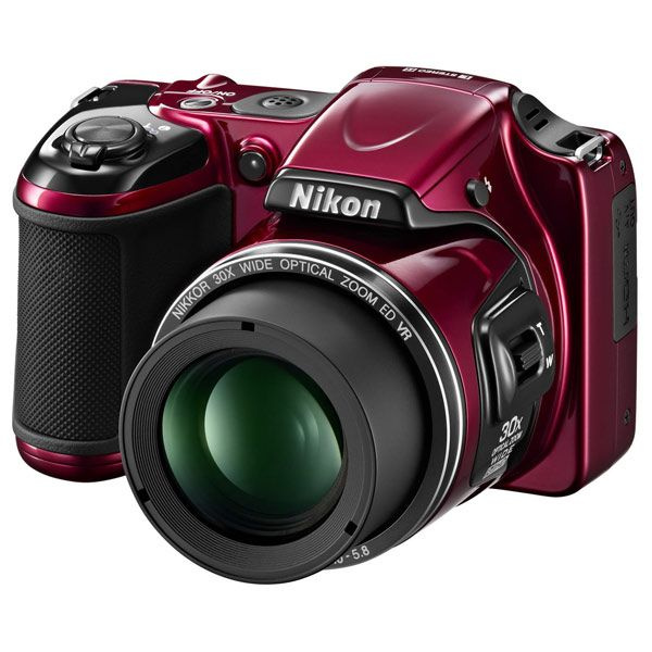 Фотоаппарат Nikon CoolPix L820, красный #1