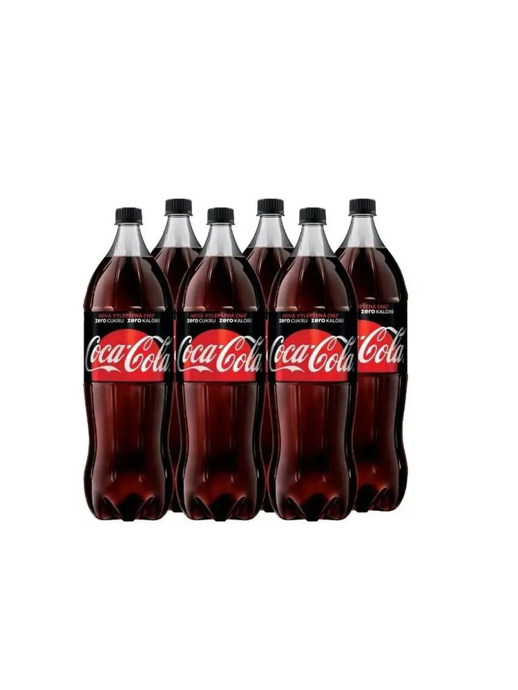 Газированный напиток Coca-Cola zero 2л x 6 шт #1