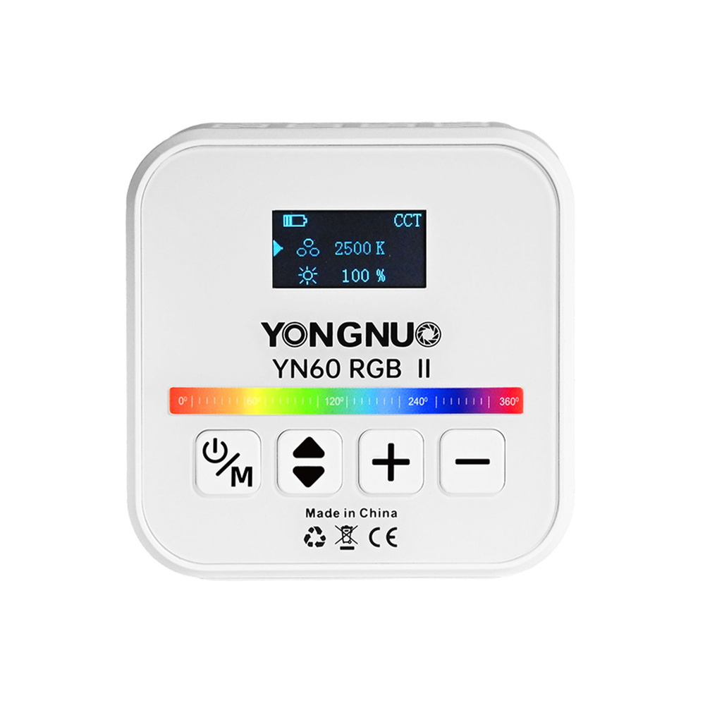 YONGNUO YN60RGB II 6W RGB карманный фонарь для фотосъемки белый, #1