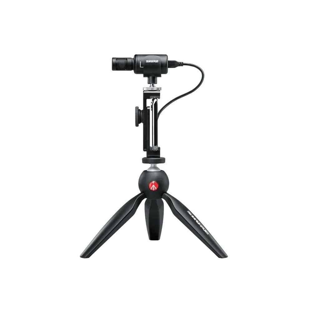 Shure Микрофон для фото и видеокамер MV88+DIG-VIDKIT, черный #1
