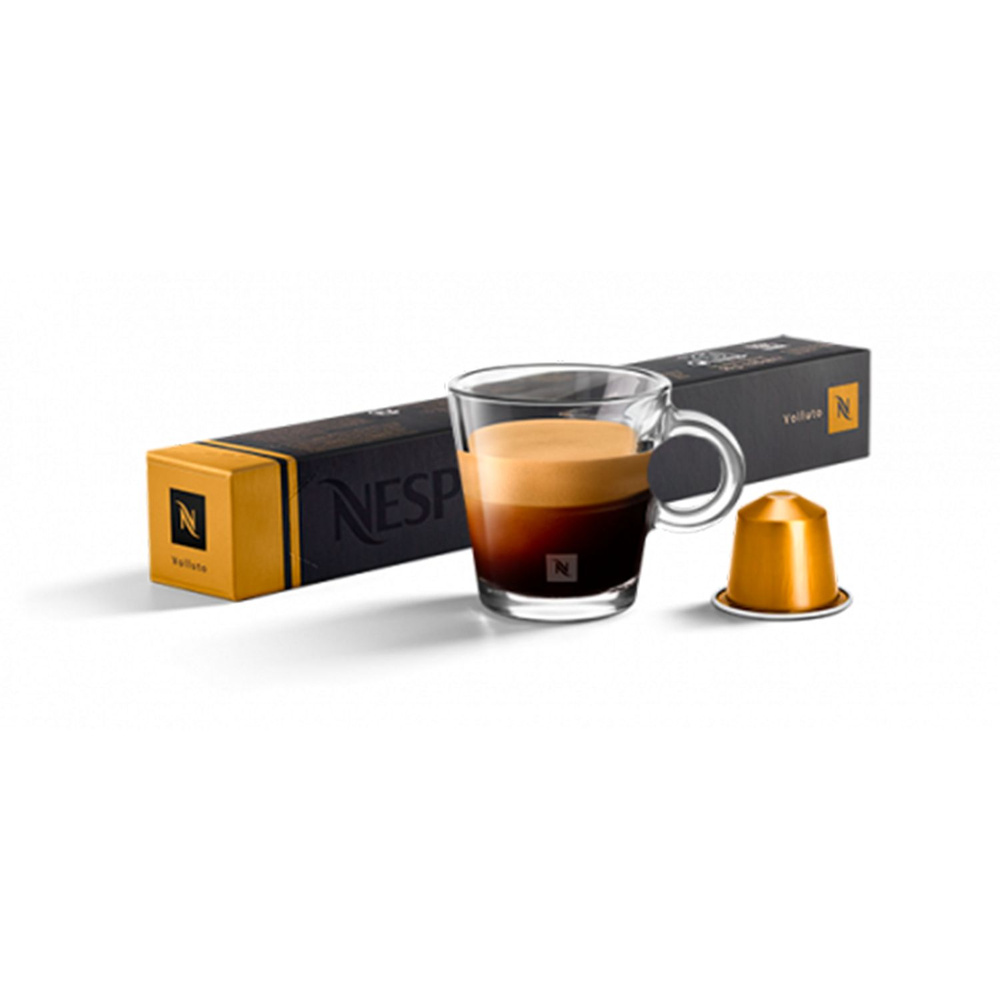 Кофе в капсулах Nespresso Volluto - Сладкий бисквит с кислинкой - 10 уп. по 10 капсул  #1