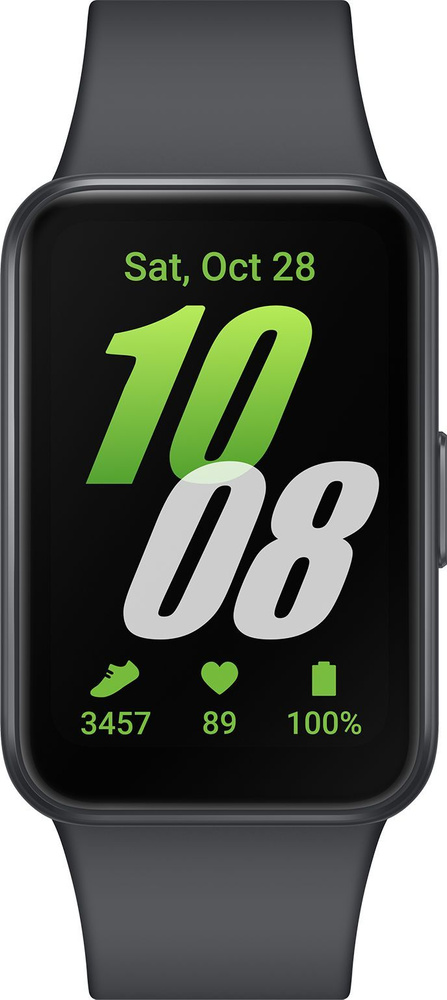 Смарт-часы Samsung Galaxy Fit 3 SM-R390 1.6" AMOLED корп.графит рем.графитовый р.бр.:M/L (SM-R390NZA #1