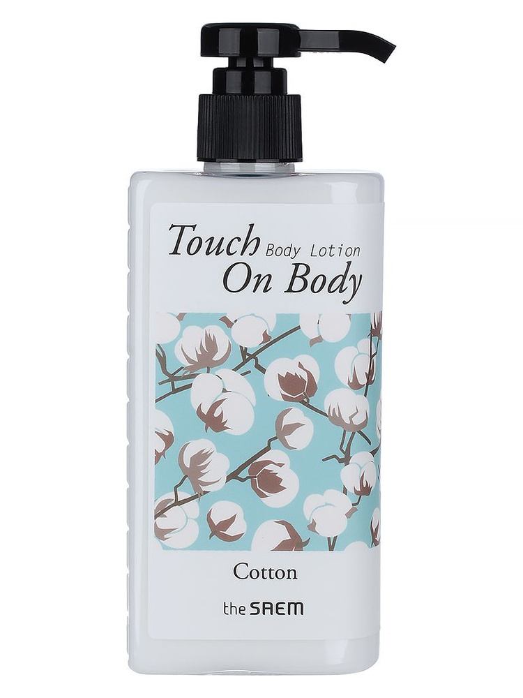 The Saem Лосьон для тела с экстрактом хлопка Touch On Body Cotton Body Lotion, 300ml  #1