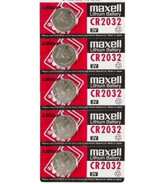Maxell Батарейка CR2032, Li-ion тип, 5 шт #1