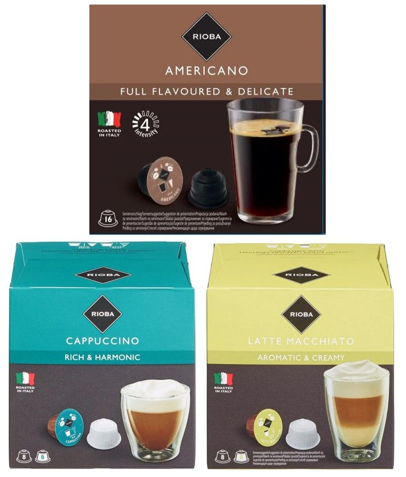 Кофе в капсулах COMBO Rioba Dolce Gusto, 32 порции #1