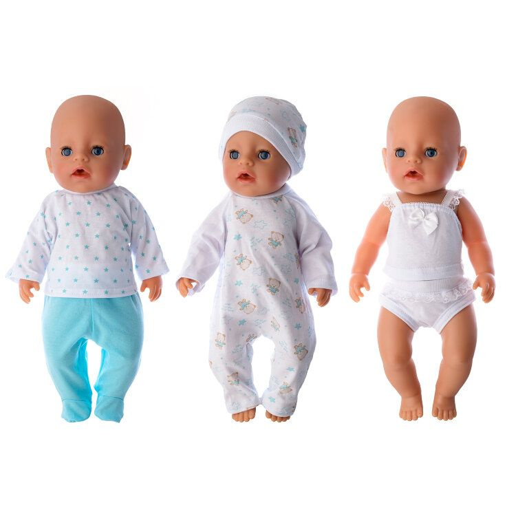 Набор ясельной одежды для куклы Baby Born ростом 43 см #1
