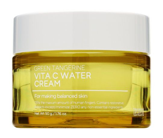 Крем для сияния кожи лица с витамином С Green Tangerine Vita C Water Cream  #1