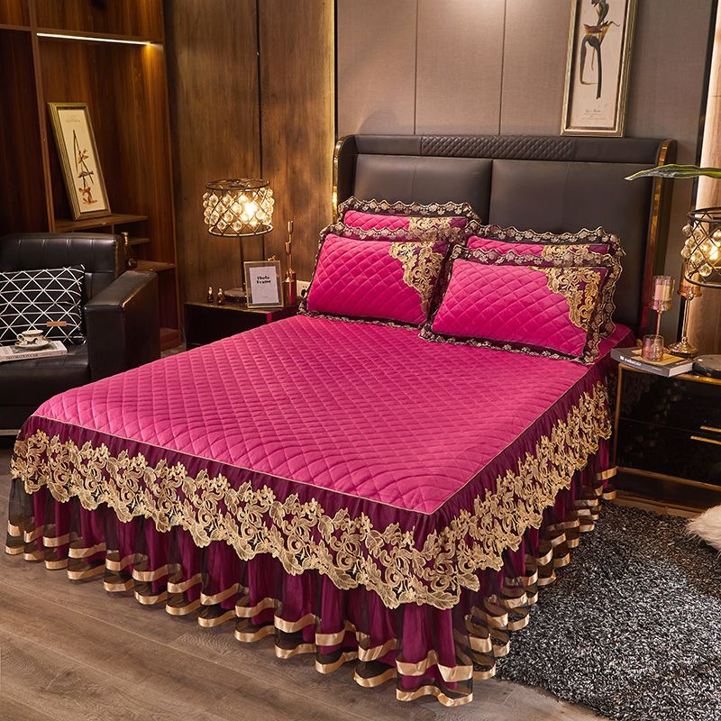 AiWinsure Покрывало с наволочками Velvet bedspreads, Бархат с размерами: 200 x 150 см  #1