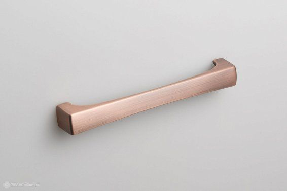 Lama мебельная ручка-скоба 160 мм шлифованная медь, 3 шт #1