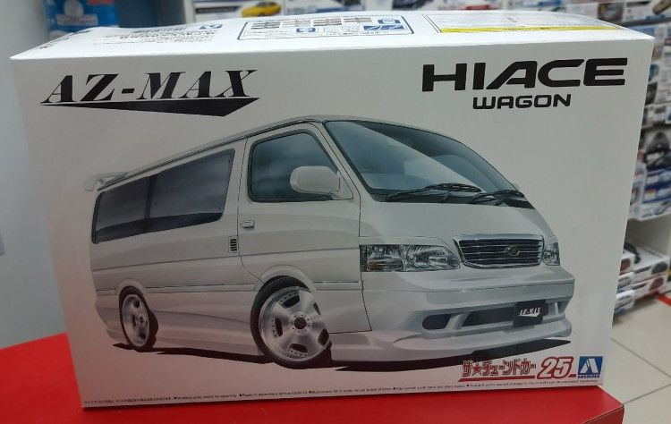 Сборная модель Aoshima 1:24 06215 Toyota HiAce Az-Max KZH100 #1