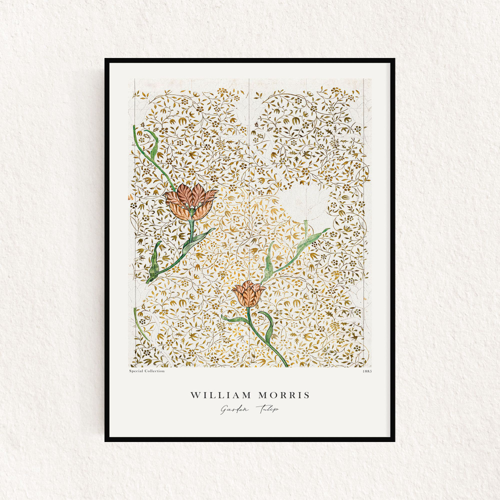 Постер "William Morris - Garden Tulip" 30х40см #1