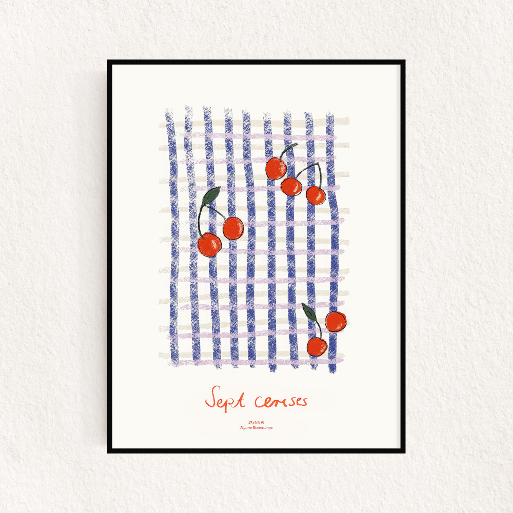 Постер "Sept Cerises" 21х30см #1